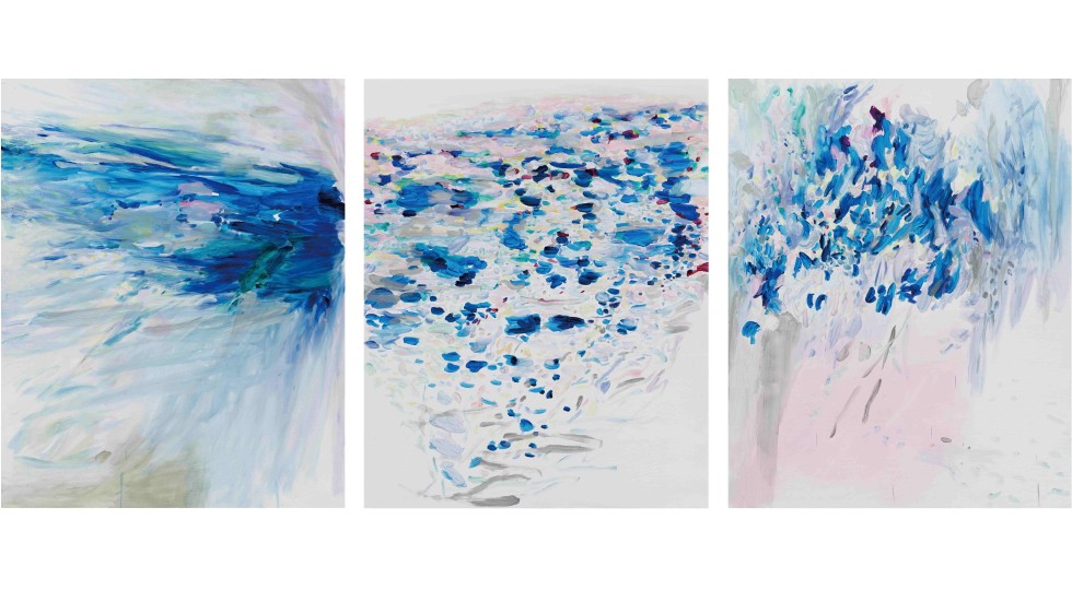 신기루 a mirrage,2024, Oil on canvas,162x130cm (each)